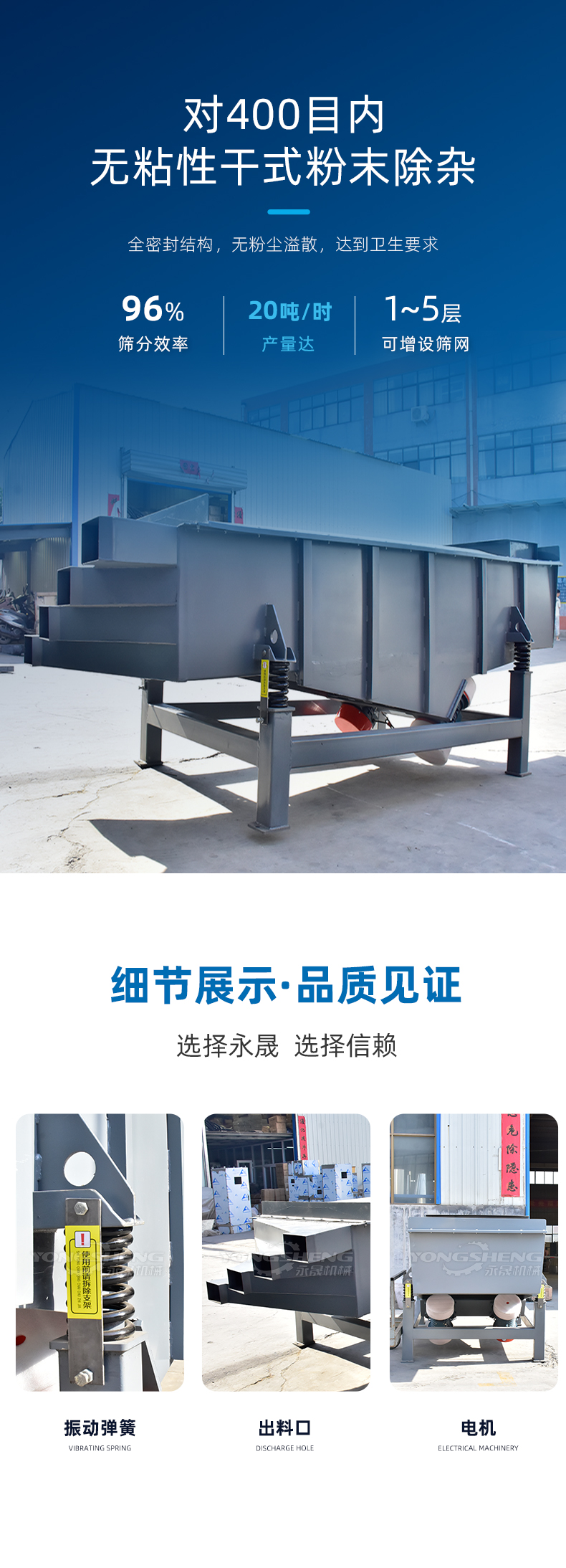 直線振動(dòng)篩廠家